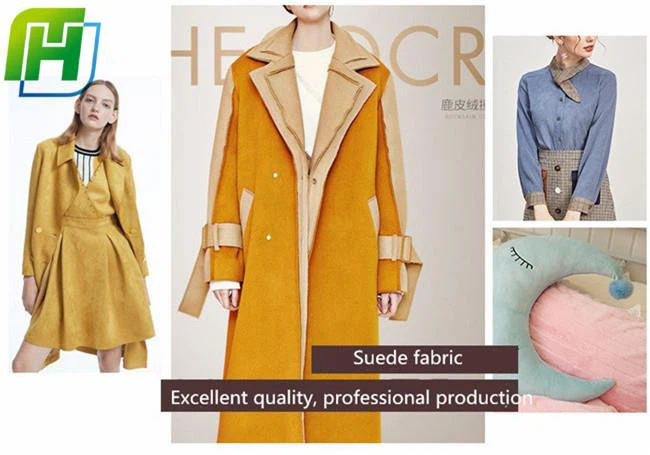 faux suede fabric for garment