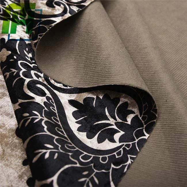 digital printing velvet with backing