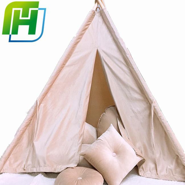 Baby home decor textile tent and cushions