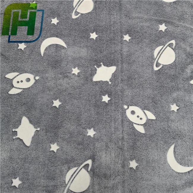 Flannel fleece fabric for blanket 