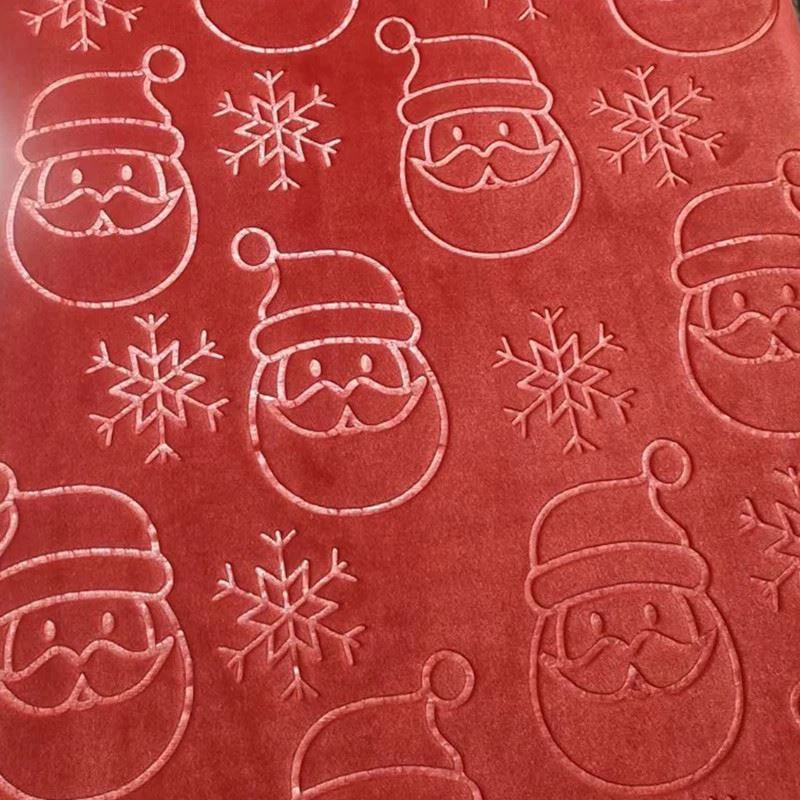 santa claus embossed flannel blanket santa claus embossed flannel blanket