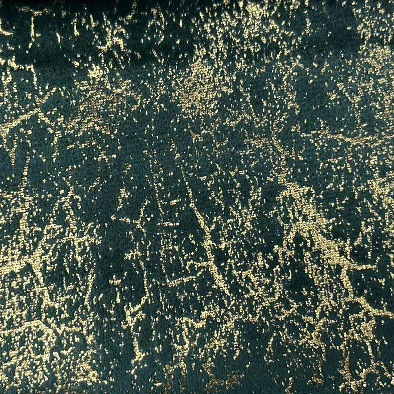 Gold foil printing upholstery fabric 6