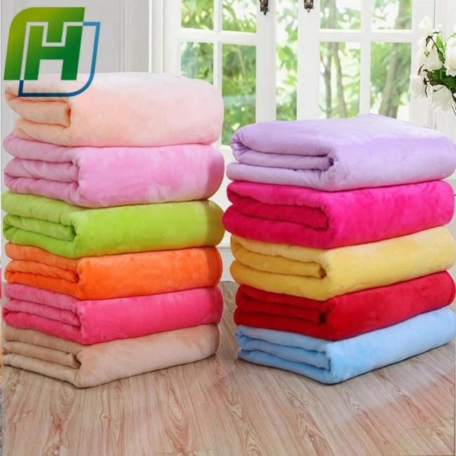 coral fleece colours fabric (3)