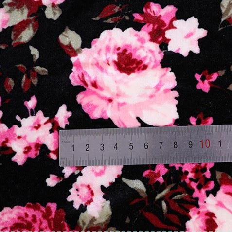 Digital Printed Velvet Fabric