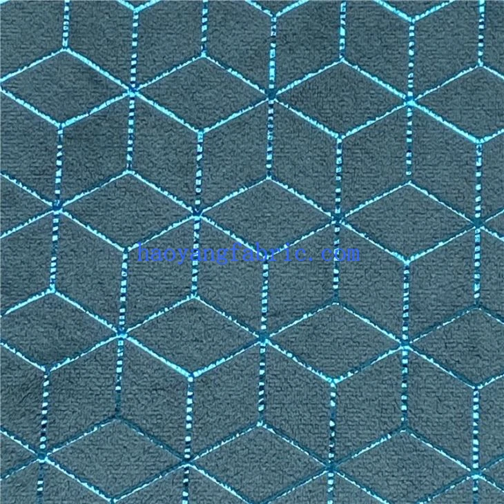 Metallic Cube Cushion Cover