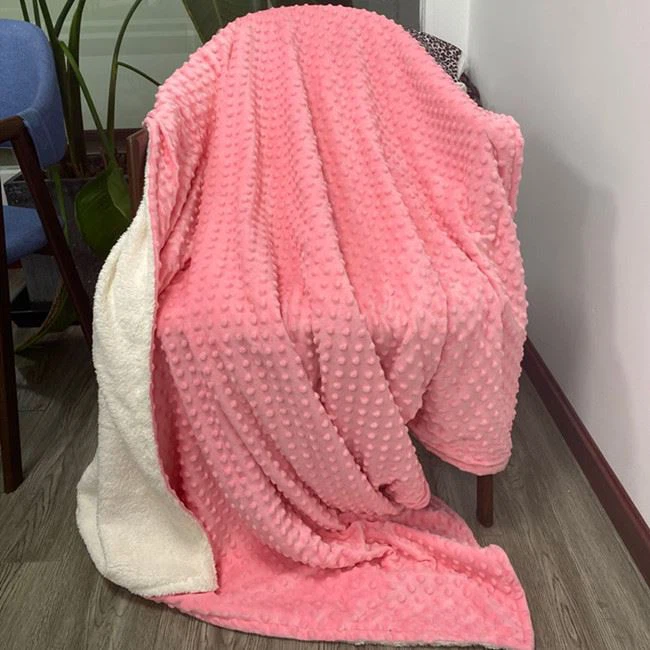 Minky Dot Blanket
