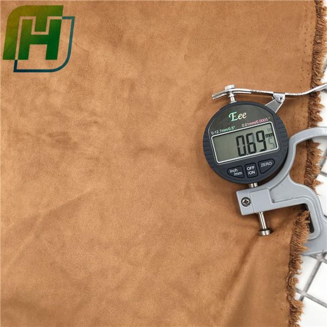 0.7mm thick of polyester suede fabric  (3)