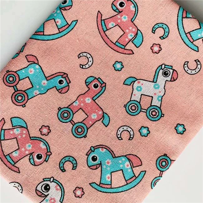 Rough Linen Polyester Fabric