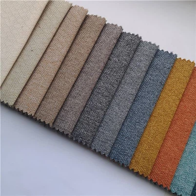 Polyester Woven Linen Fabric