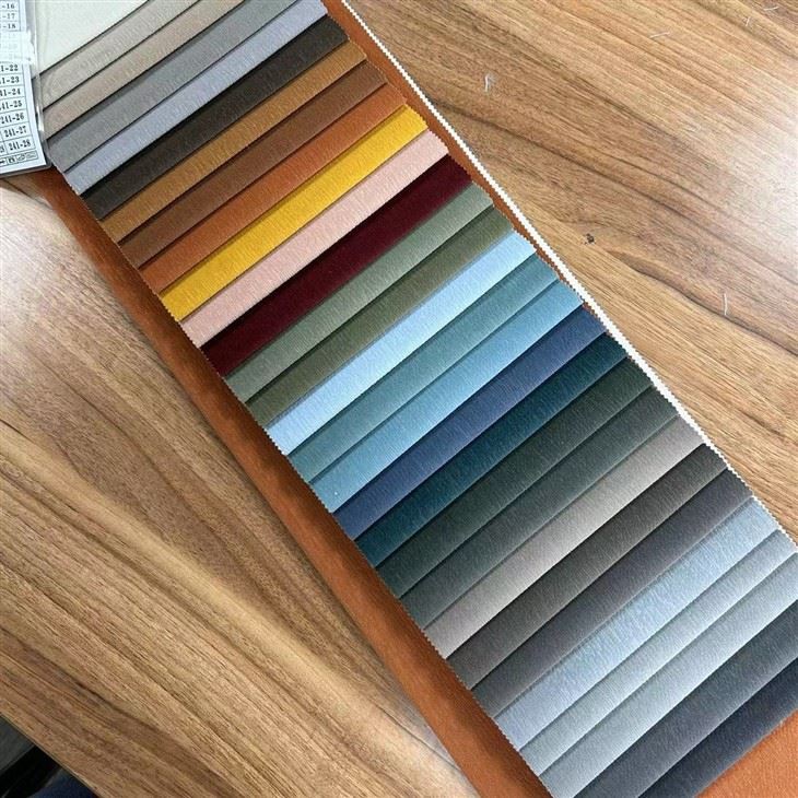 Hometextile Luxury Knitted Holland Velvet Fabric 100% Polyester For Sofa