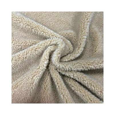 Polyester Sherpa Fleece Fabric