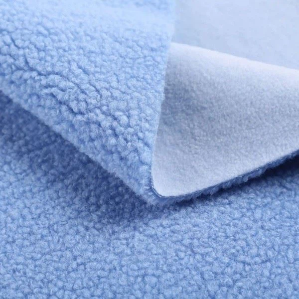 Blue Sherpa Fabric factory