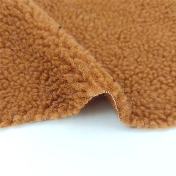 Blue Sherpa Fabric high quality