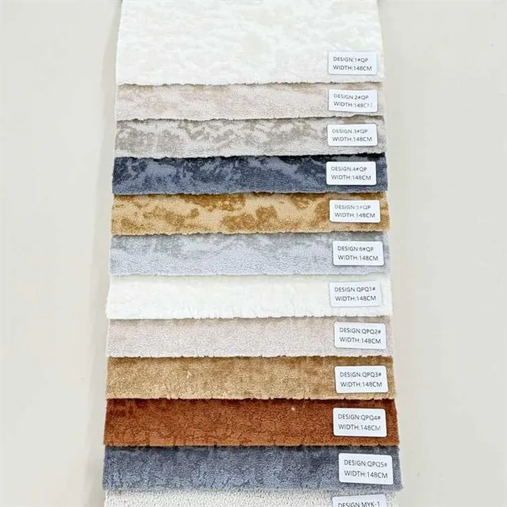 Durable Velvet Sofa Fabric For African Market factory