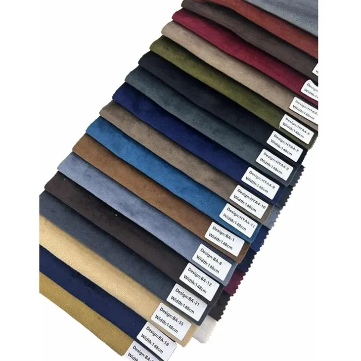 Durable Velvet Sofa Fabric For African Market factory