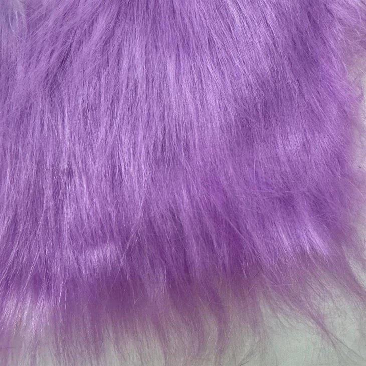 Faux Fake Fur Solid Shaggy Long Pile Fabric