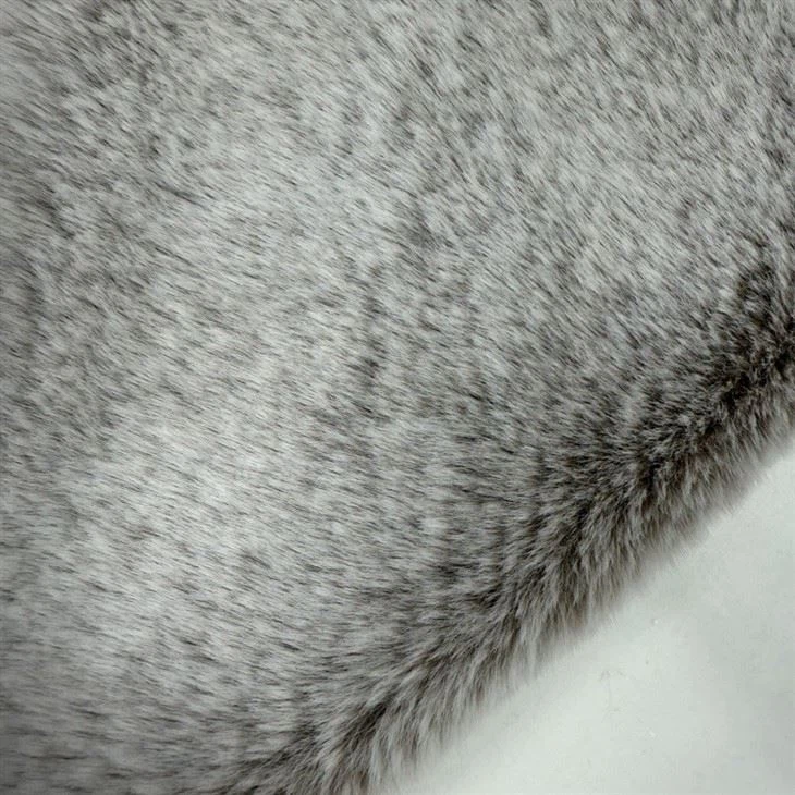 Faux Fur Rabbit Fleece Discharge Print