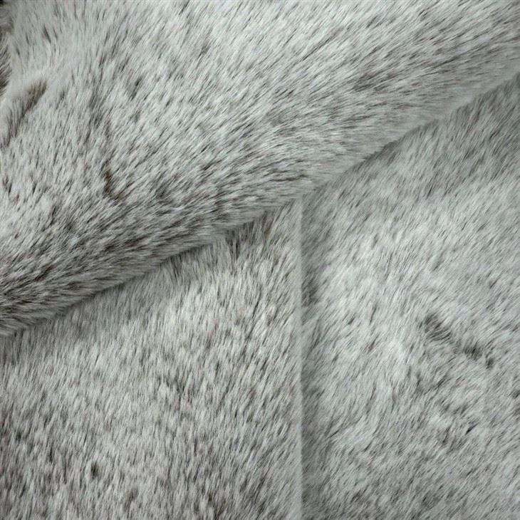 Faux Fur Rabbit Fleece Discharge Print