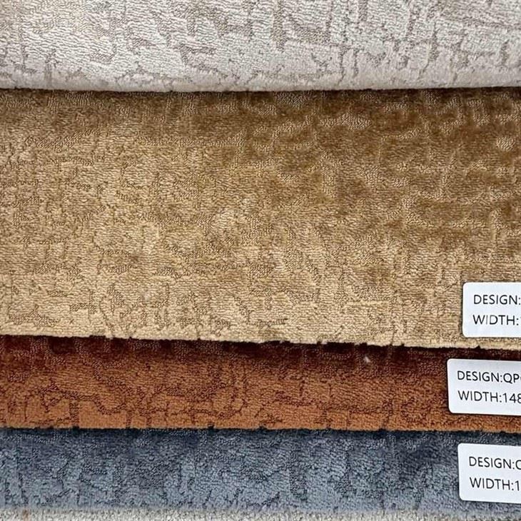 Jacquard Velvet Sofa Fabric manufacturers