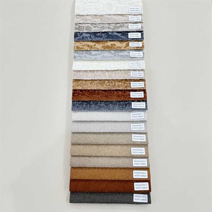 Jacquard Velvet Sofa Fabric