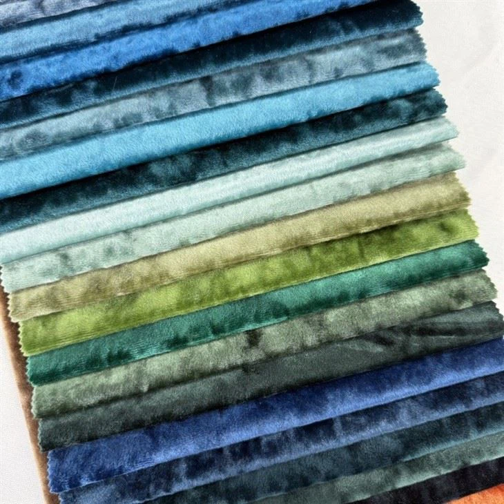 Luxury Ice Holland Velvet Fabric