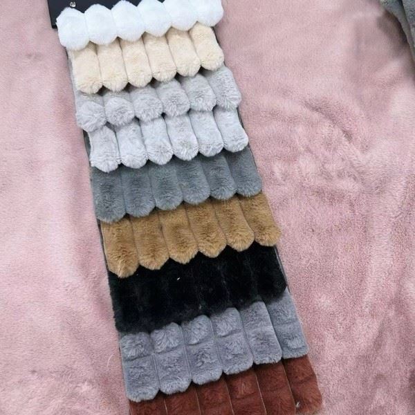 Luxury Rabbit Faux fur Fabric