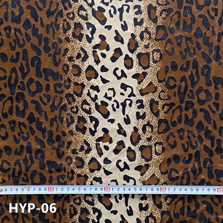 Print Velour Fabric