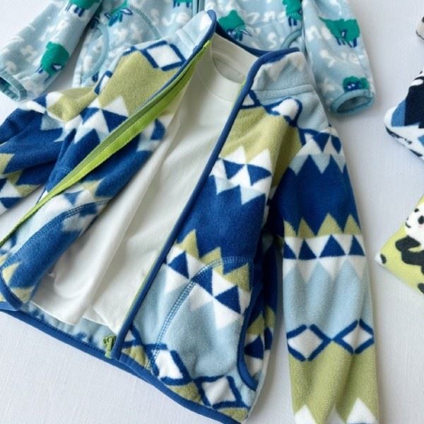 Printed Polar Fleece For Garment