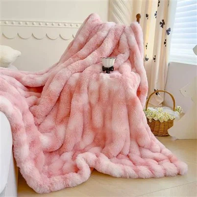 Rabbit Faux fur Bubble Fabric