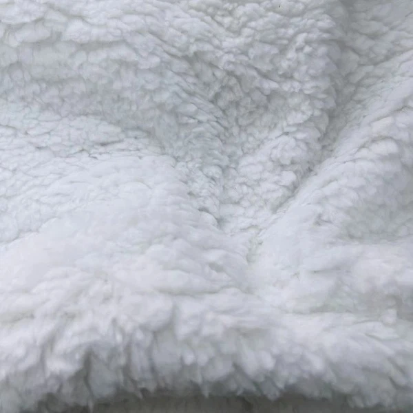 White Sherpa Fleece