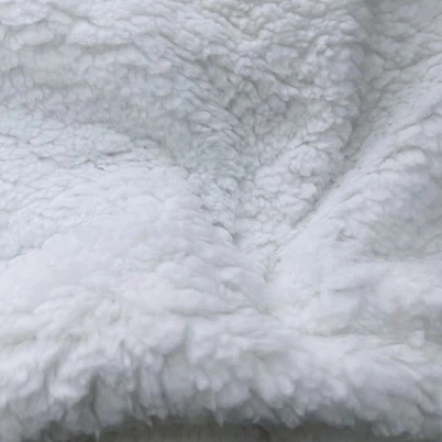 White Sherpa Fleece
