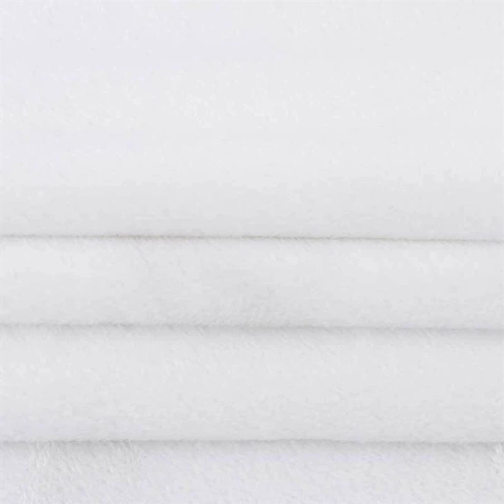 White Minky Fabric